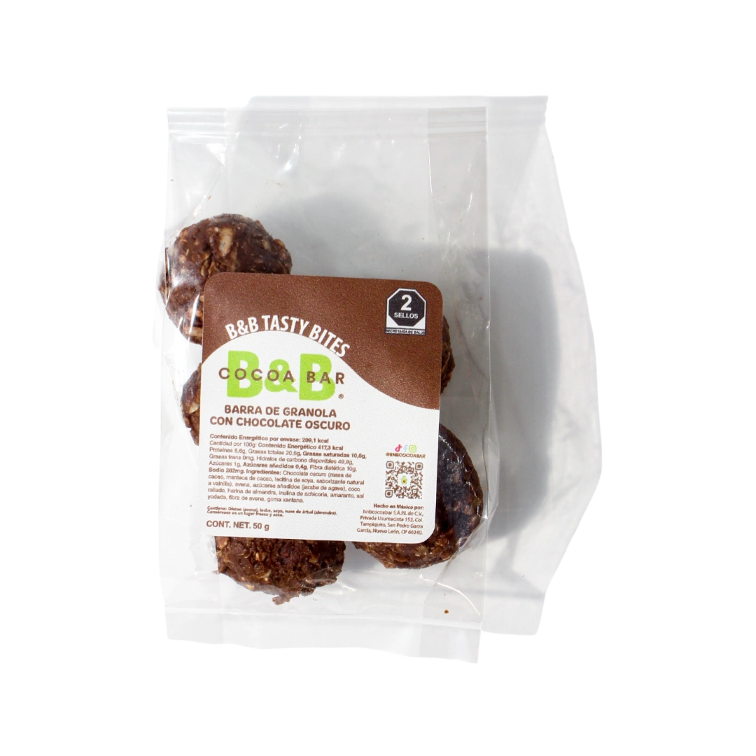 B&B Tasty Bites Cocoa Bar 50g