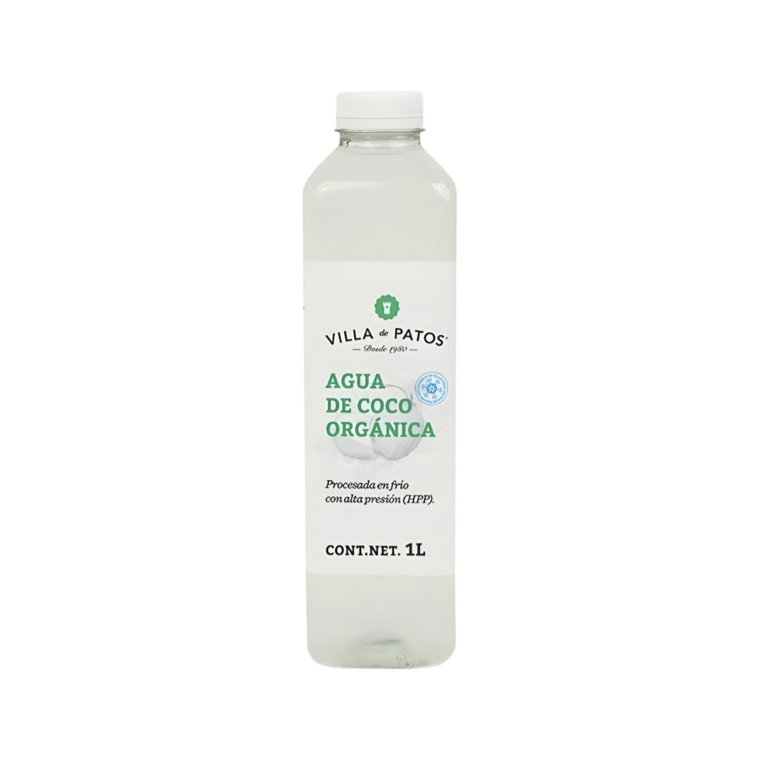 Agua de Coco Orgánica Villa de Patos 1L