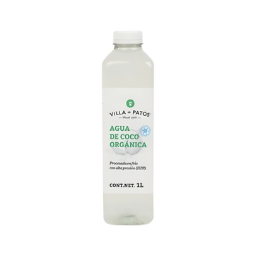 Agua de Coco Orgánica Villa de Patos 1L