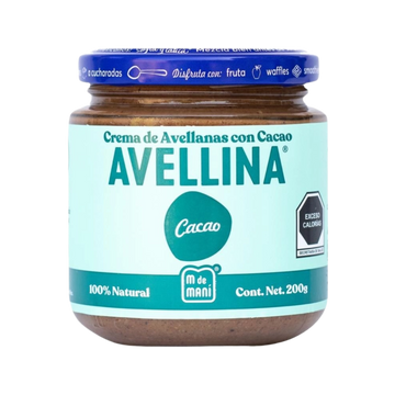 Avellina Cacao Frasco M de Maní 200g