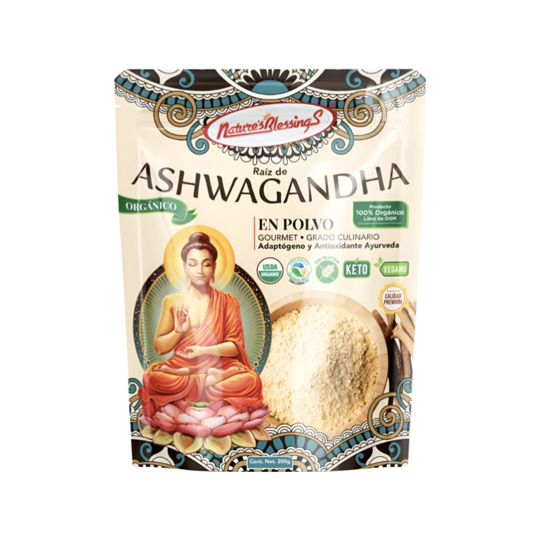 Ashwagandha Orgánica Nature's Blessings 200g