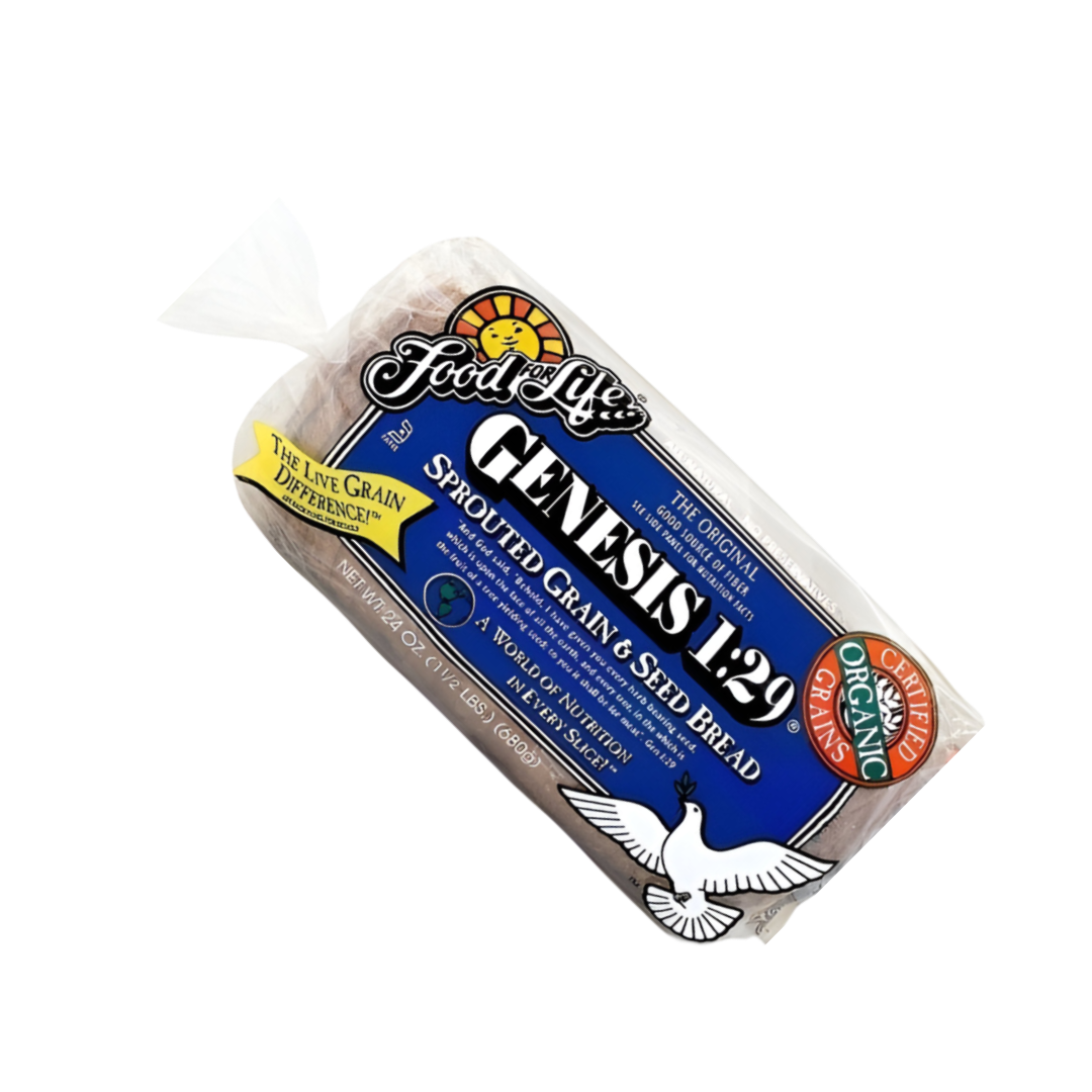 Pan Ezekiel GENESIS de Cereales y Semillas Orgánico 680g