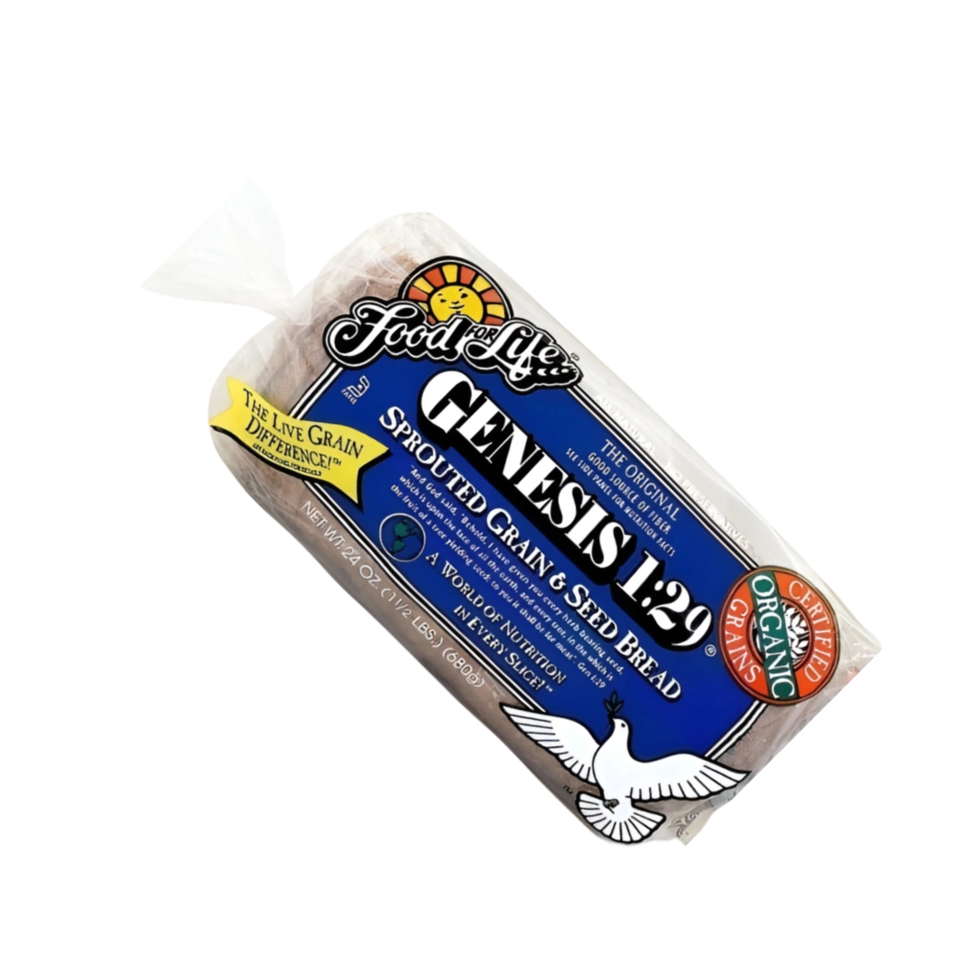 Pan Ezekiel GENESIS de Cereales y Semillas Orgánico 680g