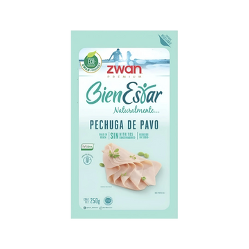 Pechuga de Pavo Bienestar Zwan 250g