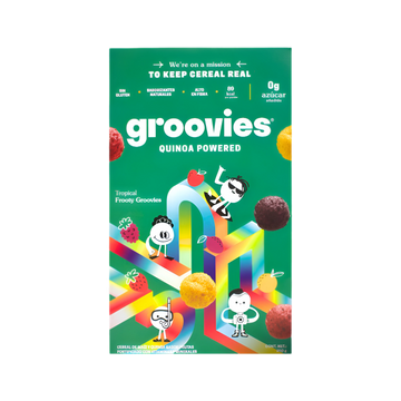 Cereal de Maíz y Quinoa Sabor Tropical Frooty Groovies 250g