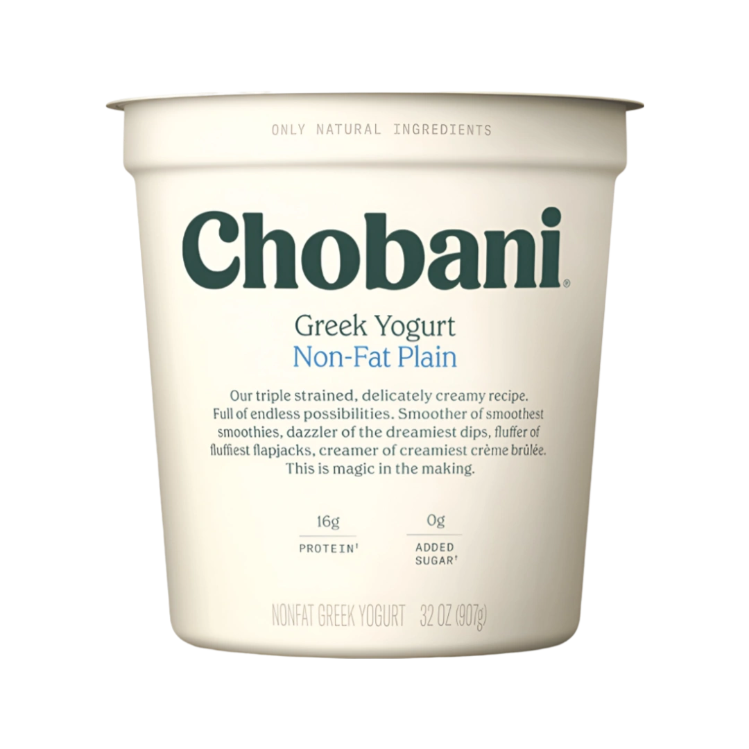 Yogurt Griego Natural Sin Grasa Chobani
