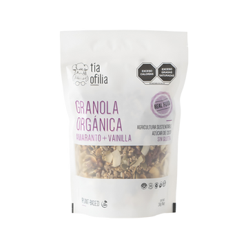 Granola Amaranto y Vainilla Orgánica Tía Ofilia 310g