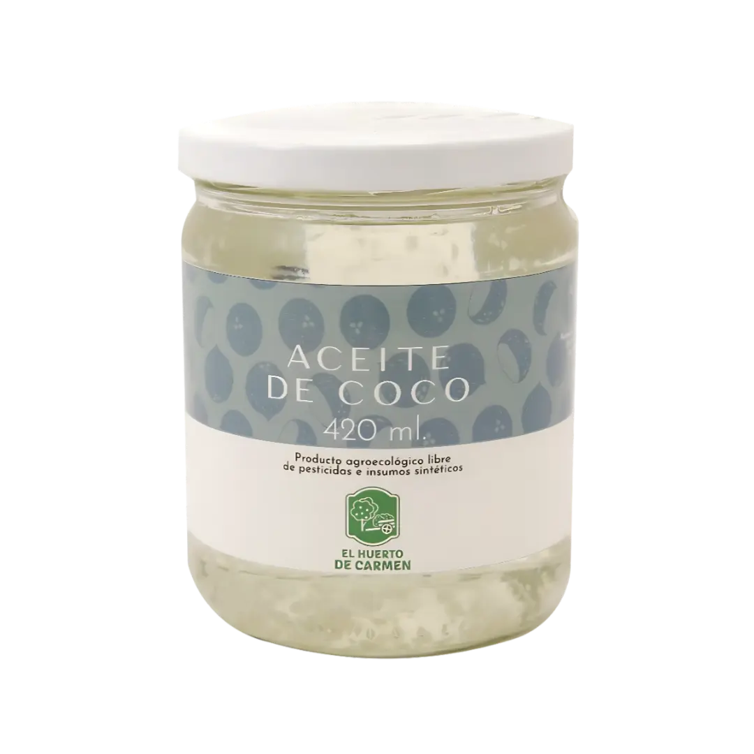 Aceite de Coco Orgánico Huerto de Carmen 420ml