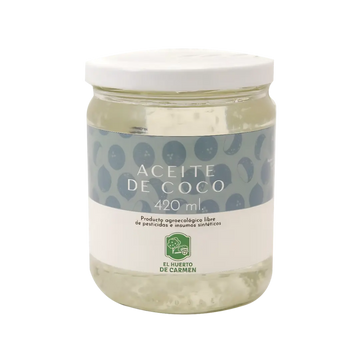 Aceite de Coco Orgánico Huerto de Carmen 420ml