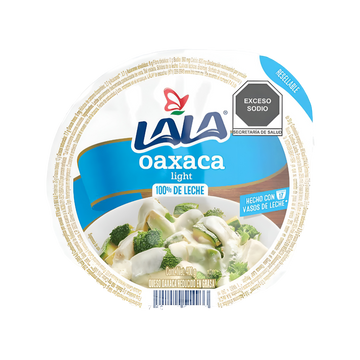 Queso Oaxaca Light Lala 400g