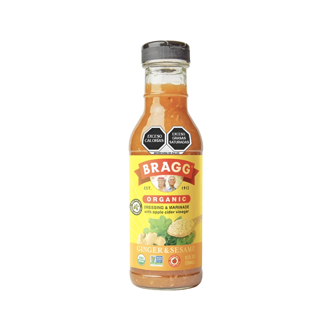 Aderezo de Jengibre y Ajonjolí Bragg Orgánico 354g