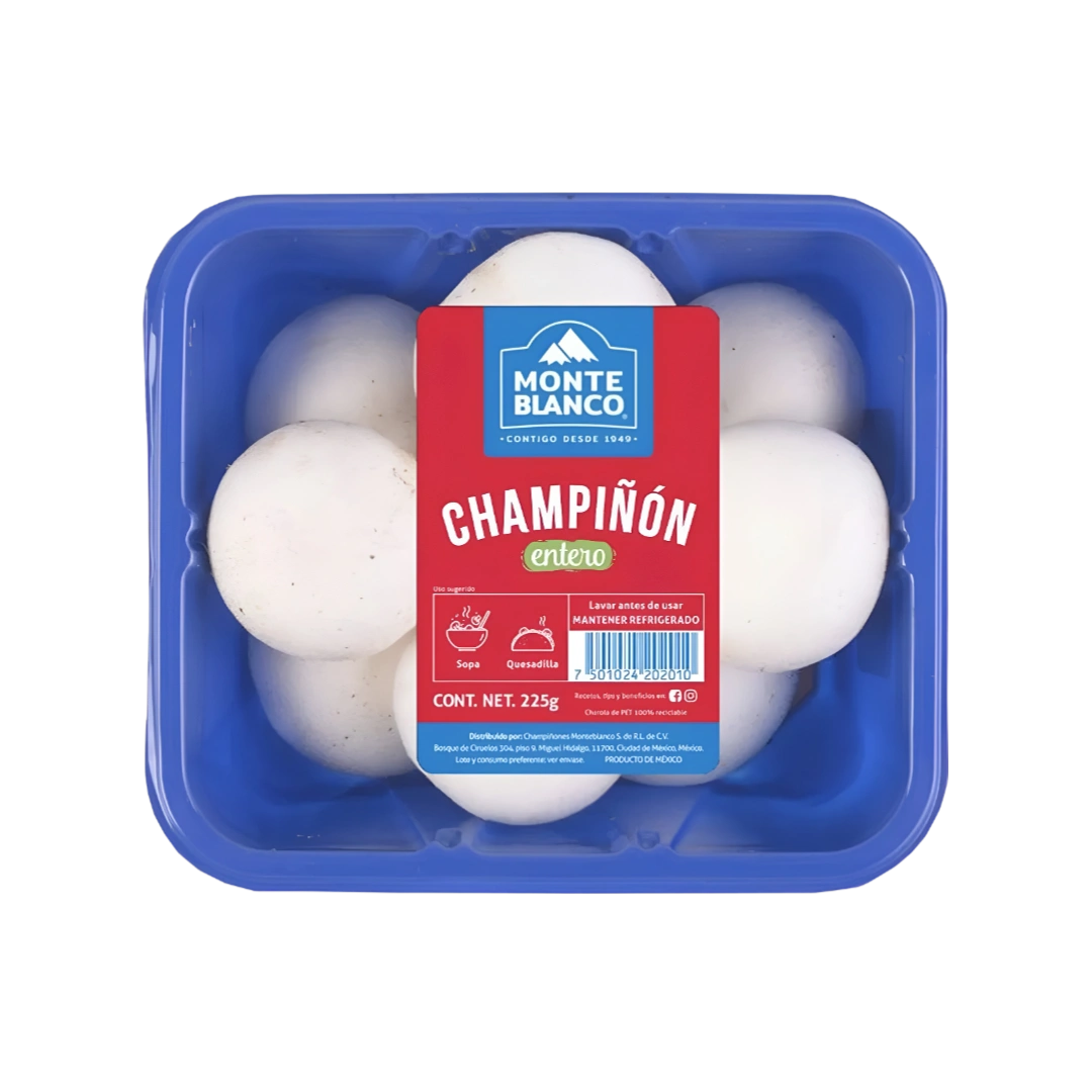 Champiñon Blanco Entero Monte Blanco 225g