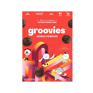 Cereal de Maíz y Quinoa Sabor Chocolate Groovies 250g