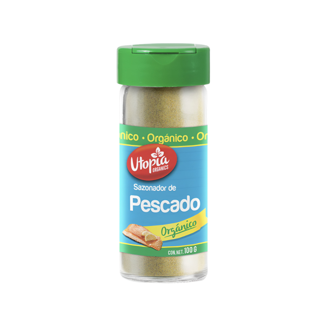 Sazonador de Pescado Orgánico Utopia 100g