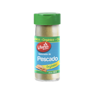 Sazonador de Pescado Orgánico Utopia 100g