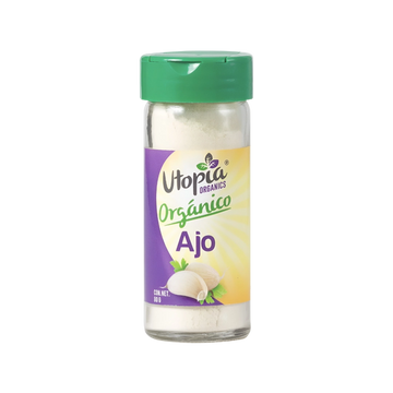 Ajo en Polvo Orgánico Utopia 80g