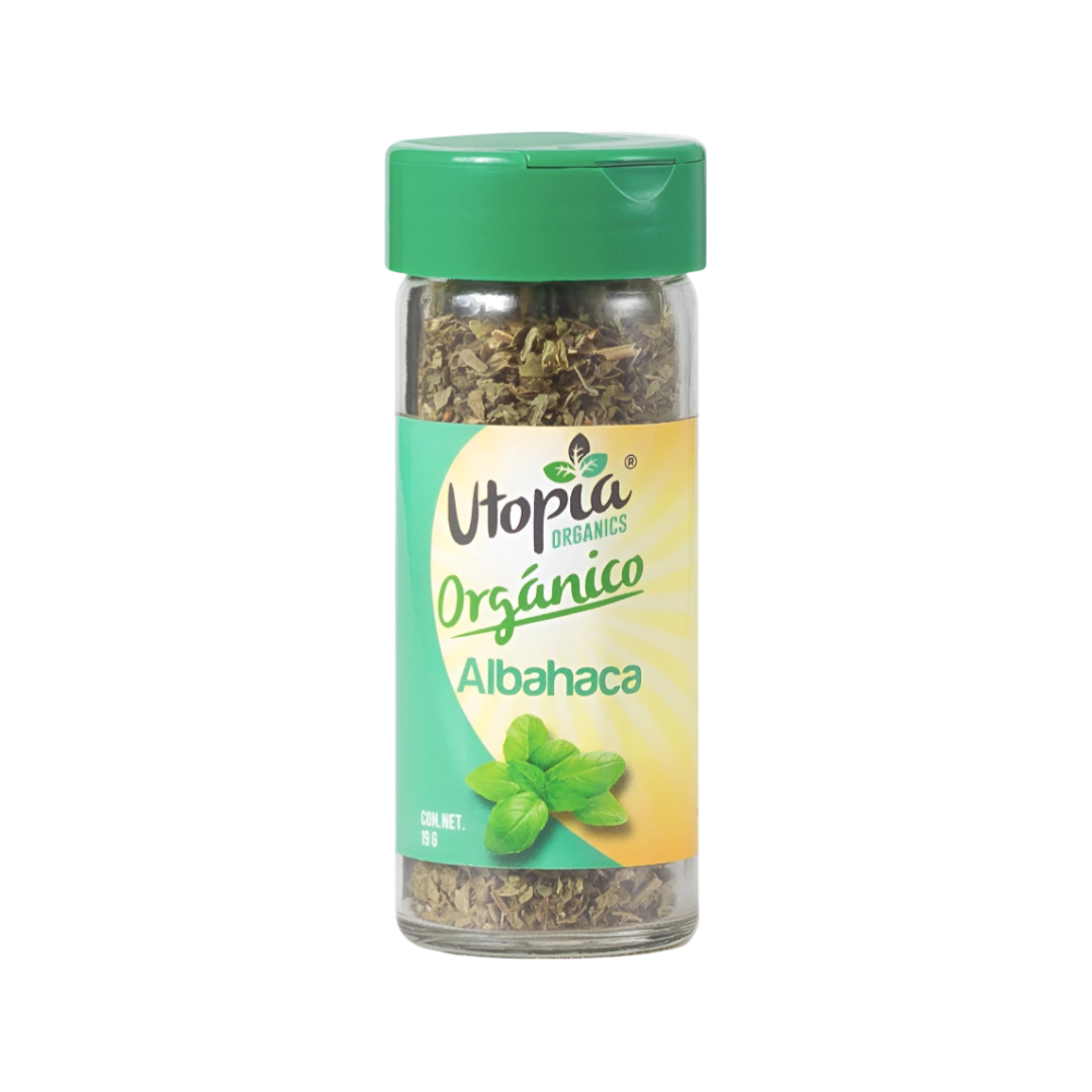 Albahaca Orgánica Utopia 19g