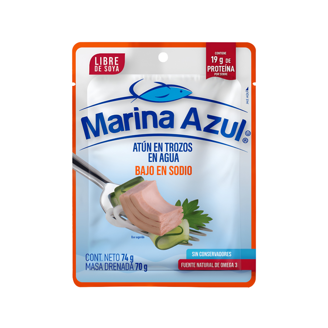 Marina Azul Atún Bajo en Sodio 74 g