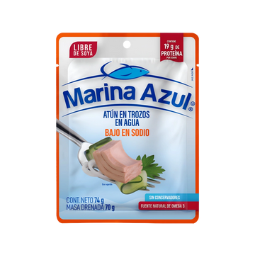 Marina Azul Atún Bajo en Sodio 74 g