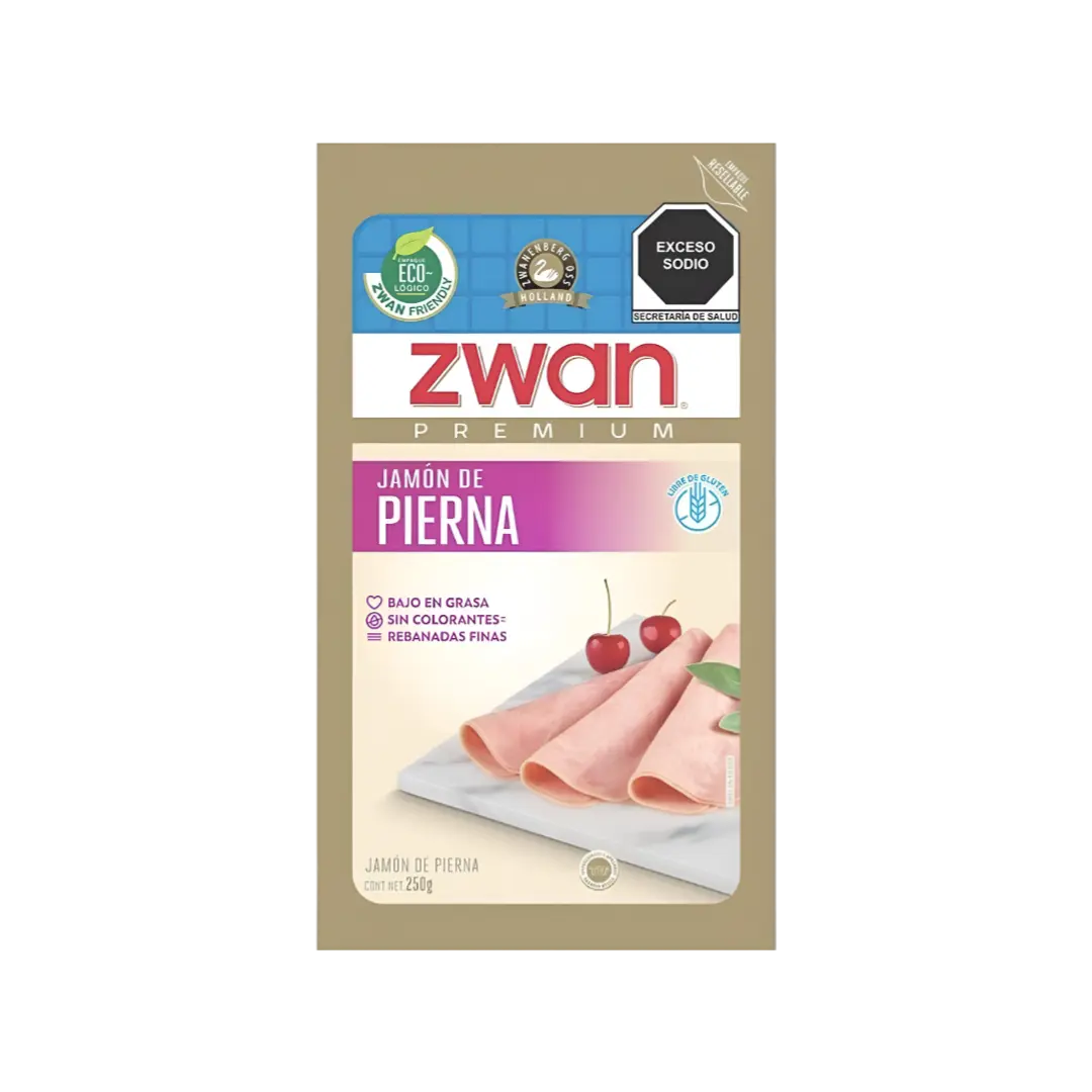 Jamón de Pierna Premium Zwan 250g