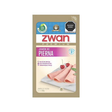 Jamón de Pierna Premium Zwan 250g