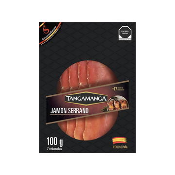 Jamón Serrano Tangamanga 100g