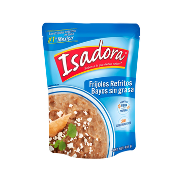 Frijol Refrito Bayo Sin Grasa Isadora 430g