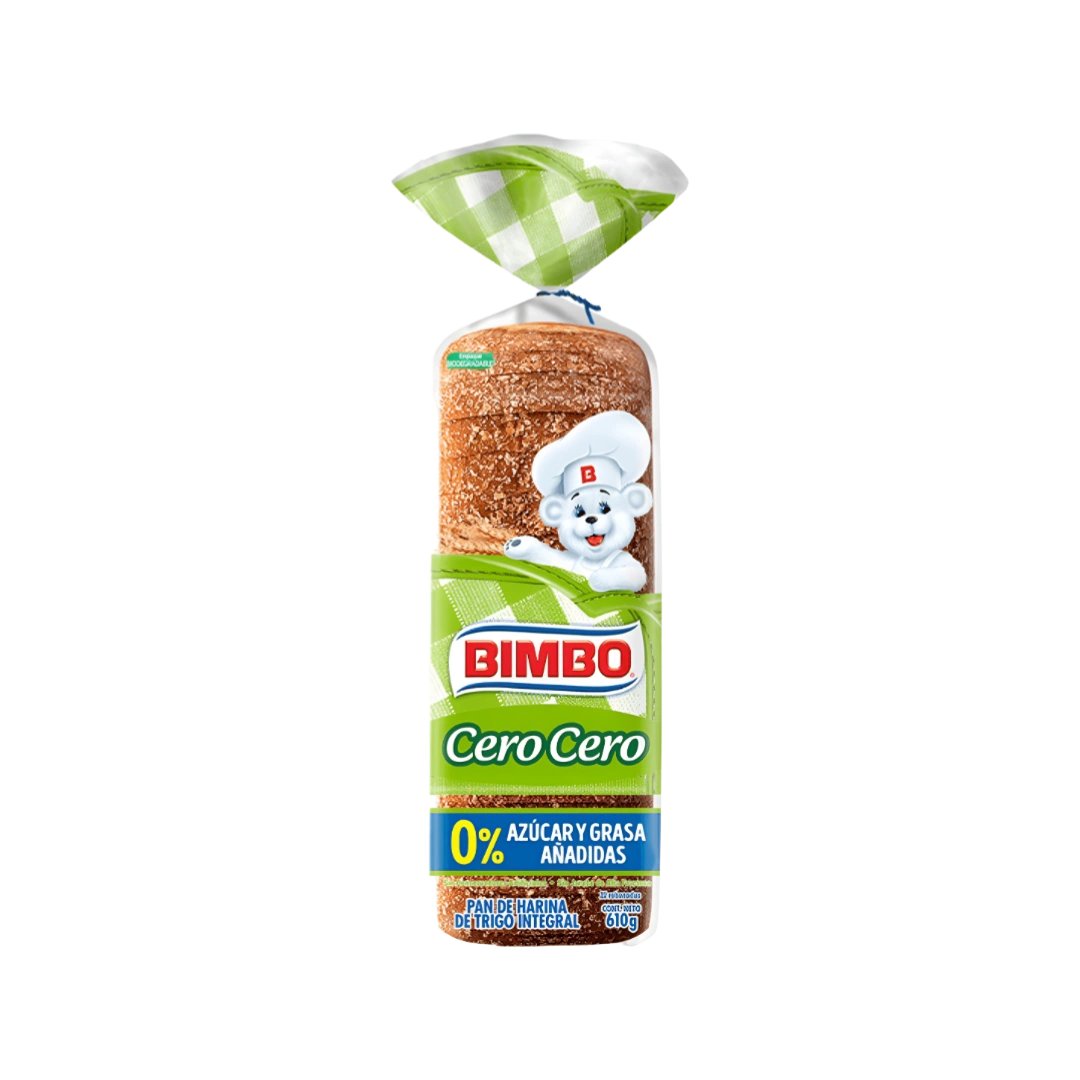 Pan Bimbo Cero Cero 567g