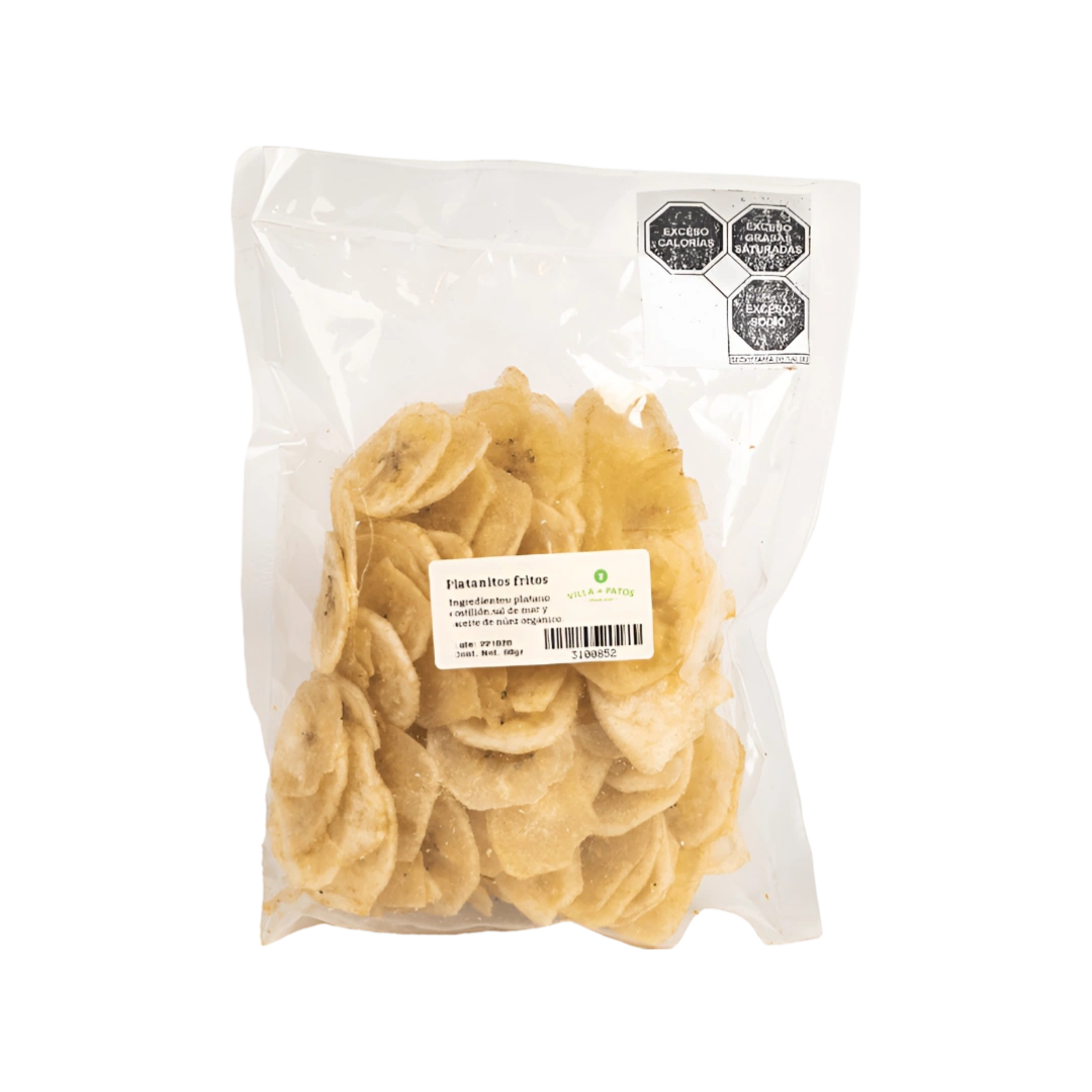 Platanitos Fritos Orgánicos Villa de Patos 50g