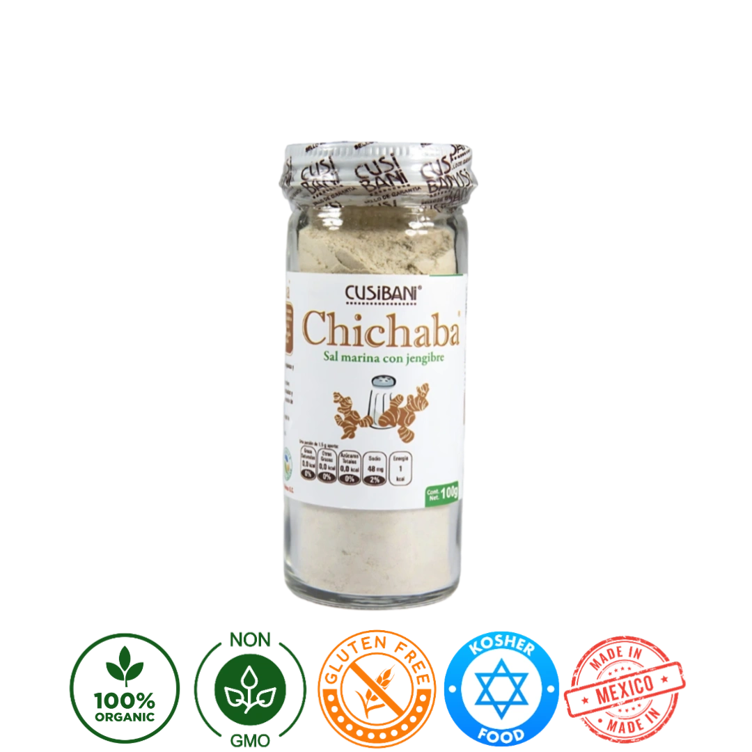 Chichaba Sal y Jengibre Orgánico Cusibani 100g