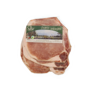 Chuleta de Cerdo Orgánica SaBio 500g