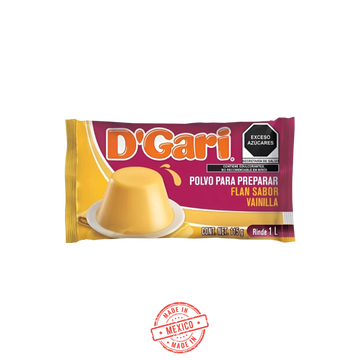 Flan en Polvo Vainilla D'Gari 115g
