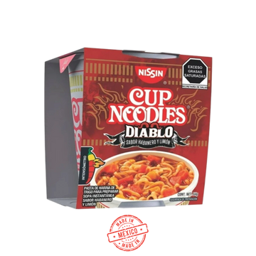 Sopa Instantánea Diablo Nissin 64g