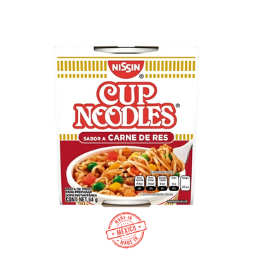 Sopa Instantánea Sabor a Carne de Res Nissin 64g