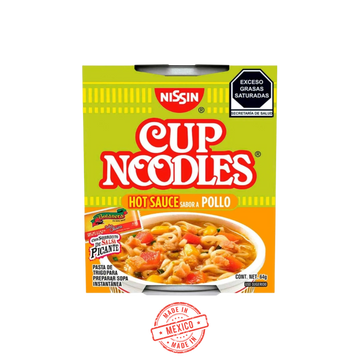Sopa Instantánea Sabor a Pollo con Salsa Nissin 64g