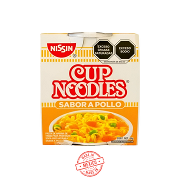Sopa Instantánea Sabor a Pollo Nissin 64g