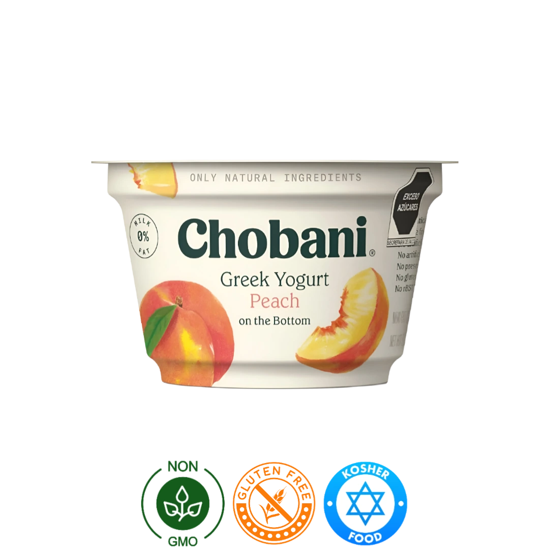Yogurt Griego Durazno Chobani 150g