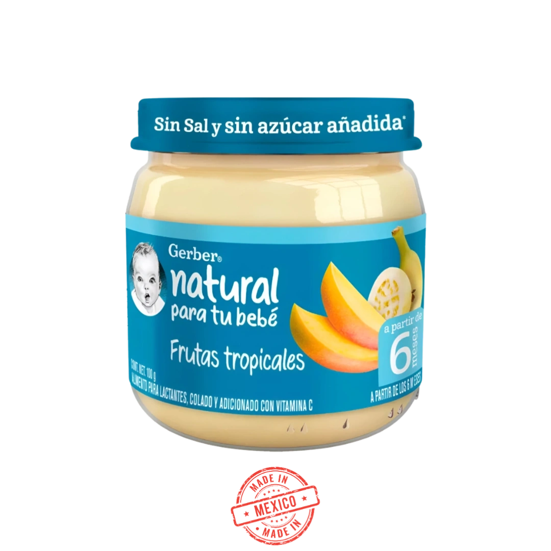 Gerber Et 2 Frutas Tropicales 100g