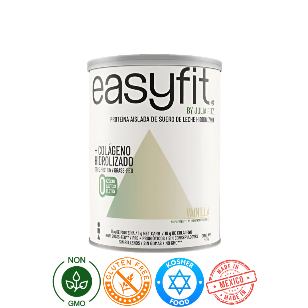 Proteína + Colágeno Premium Vainilla Easy Fit by Julia Ritz 455g
