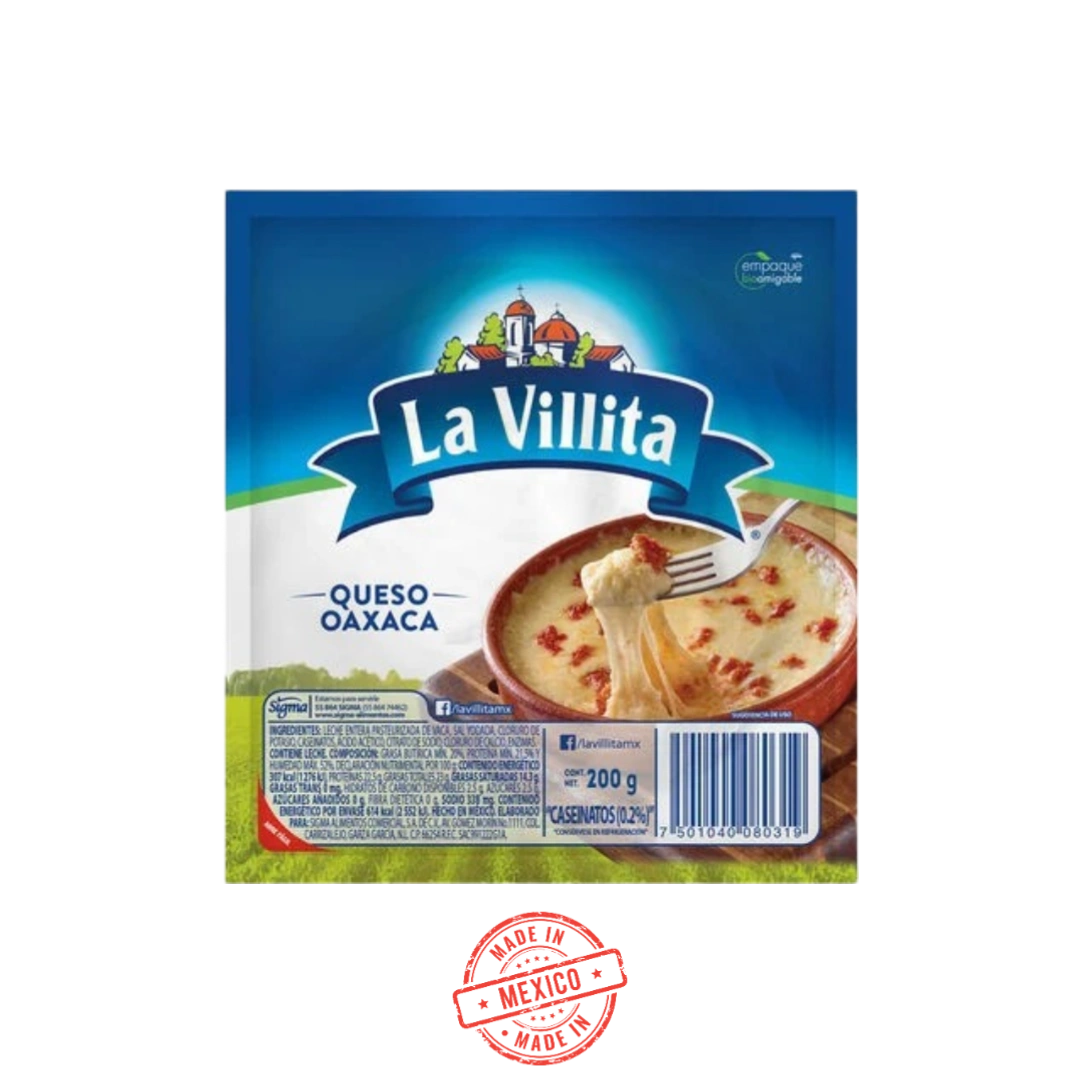 Queso Oaxaca La Villita 200g
