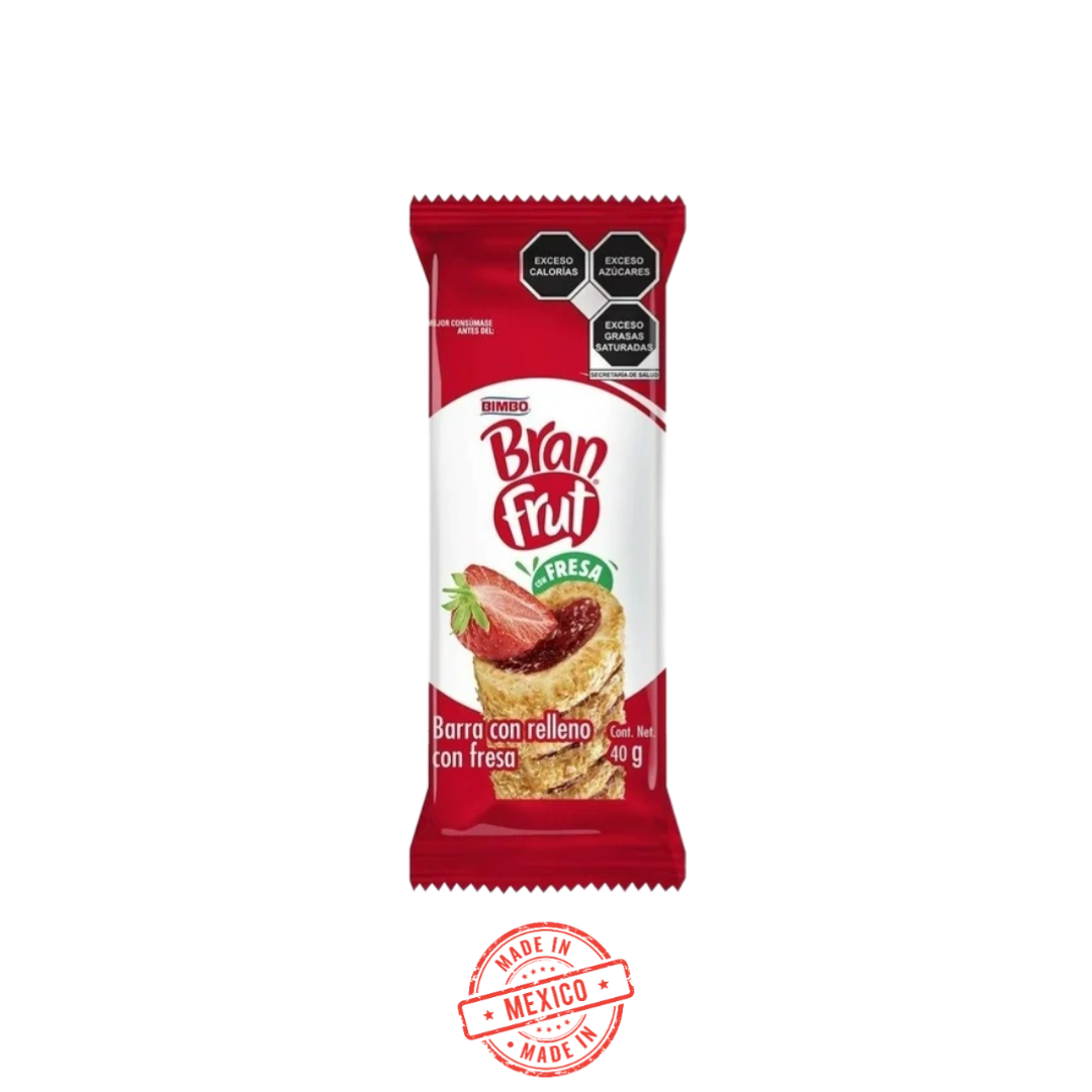 Barra de Fresa Bran Brut 40g