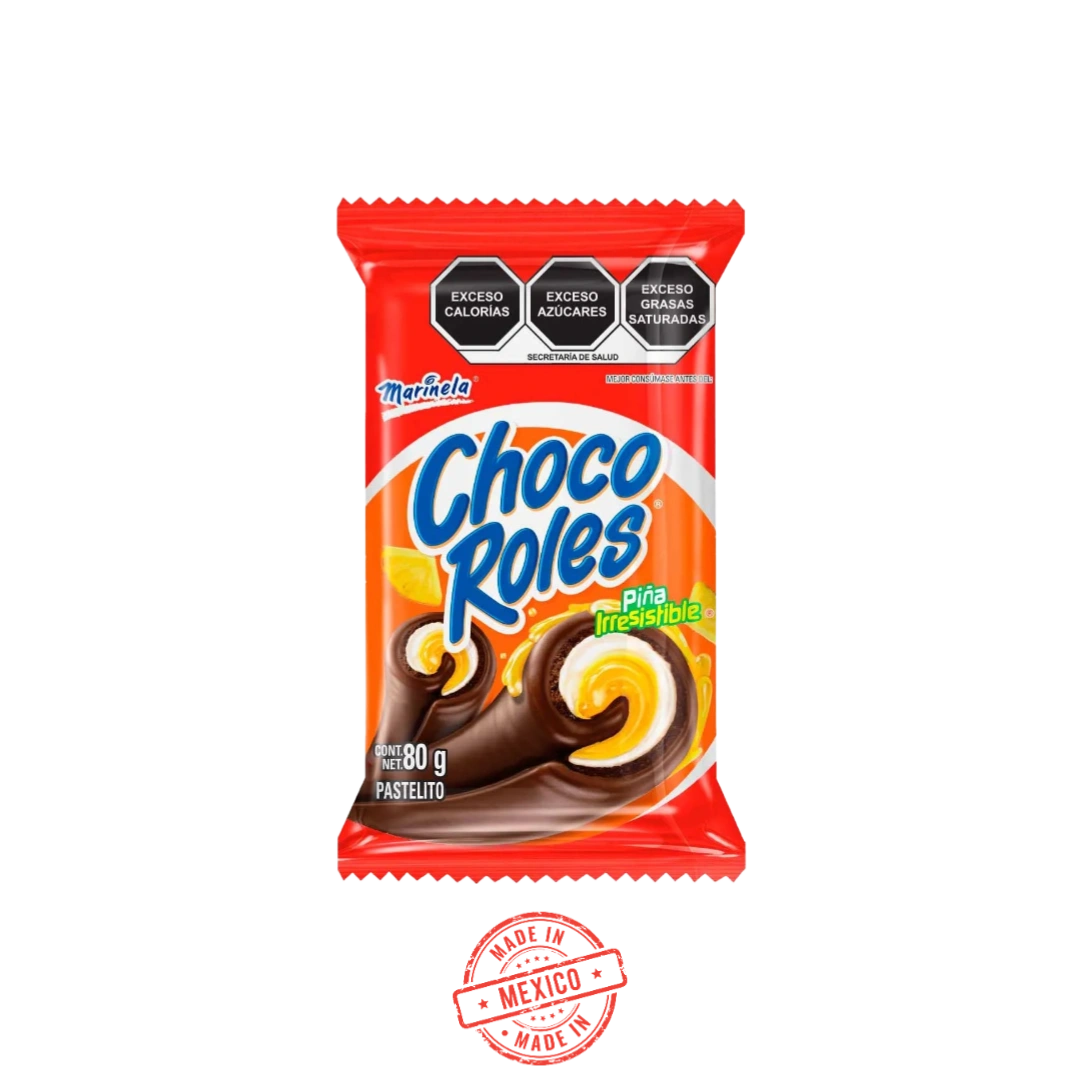Choco Roles Marinela 2 Pzas 80g