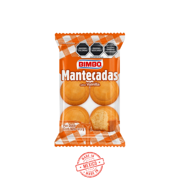 Mantecada sabor Vainilla Bimbo 188g