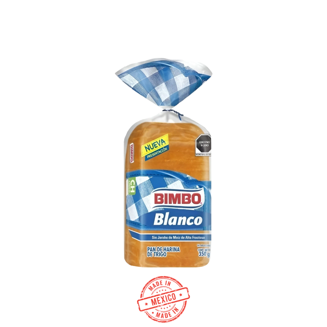 Pan Blanco Chico Bimbo 350g