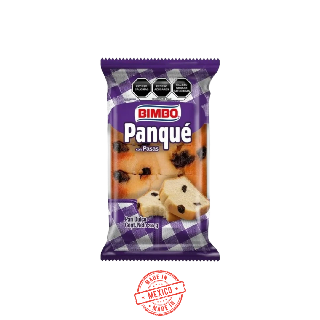 Panque con Pasas Bimbo 255g
