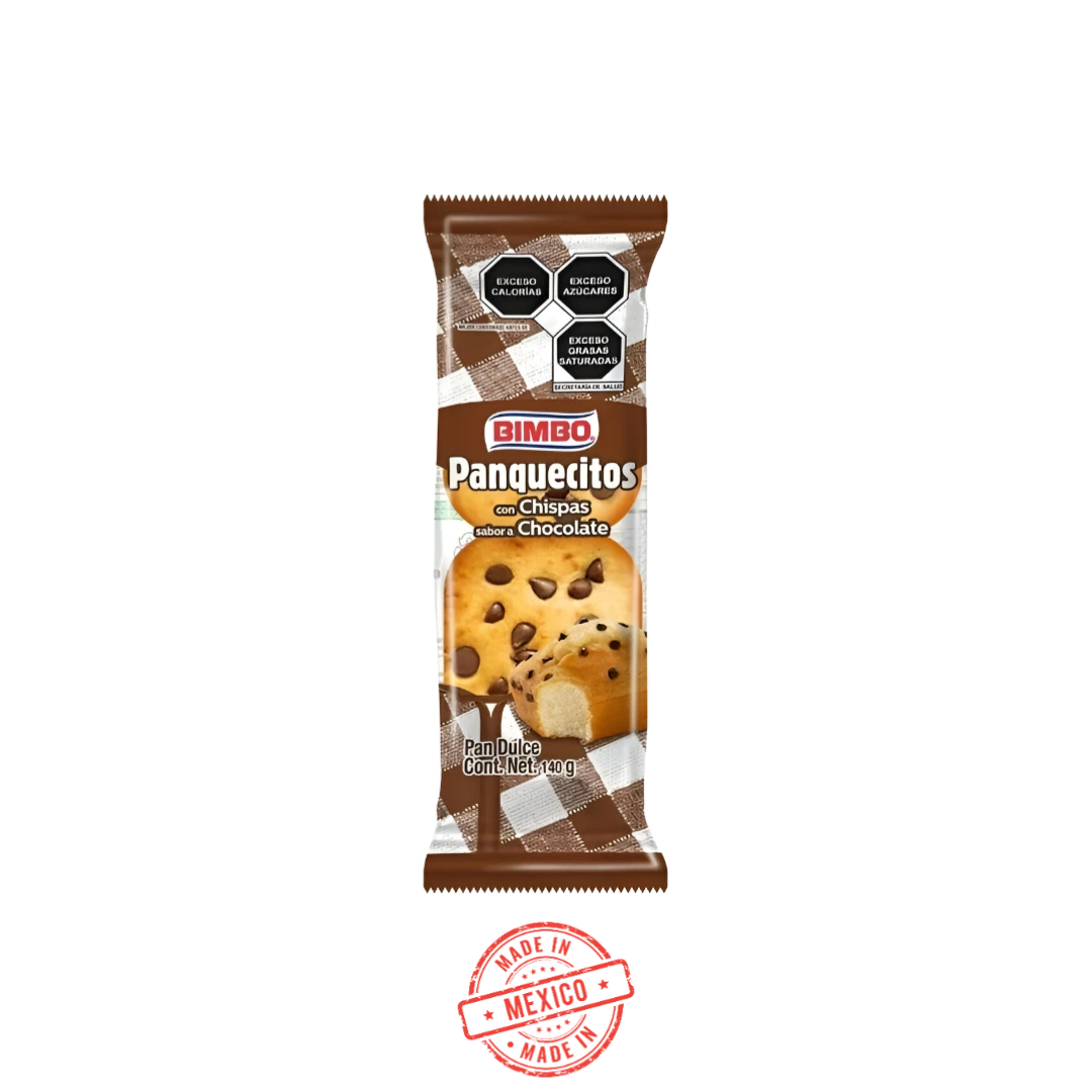 Panquecitos con Chocolate Bimbo 140g