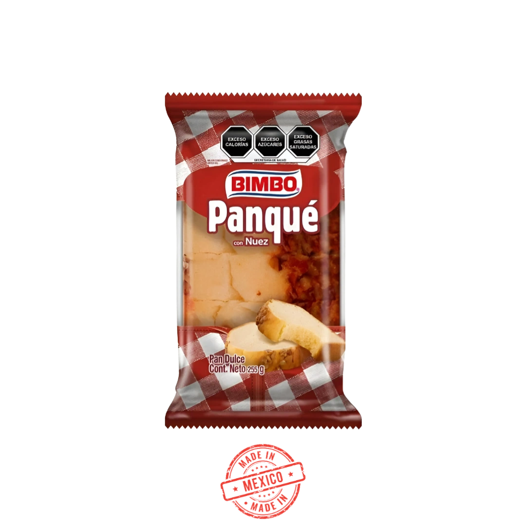 Panque con Nuez Bimbo 255g