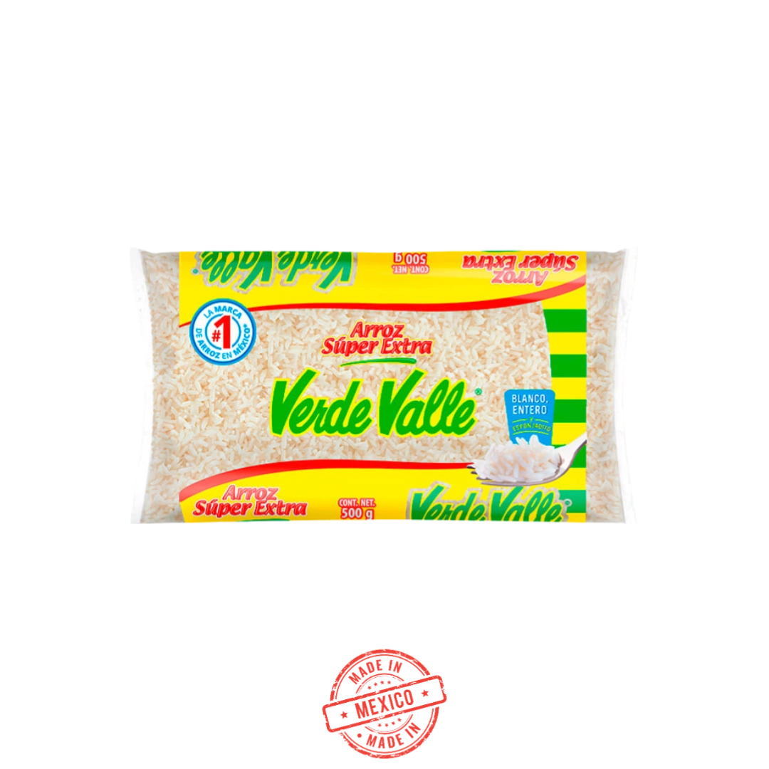 Arroz Super Extra Verde Valle 500g