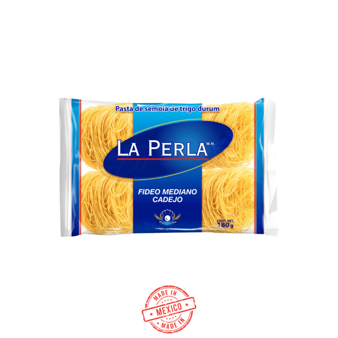 Pasta Fideo Mediano La Perla 200g