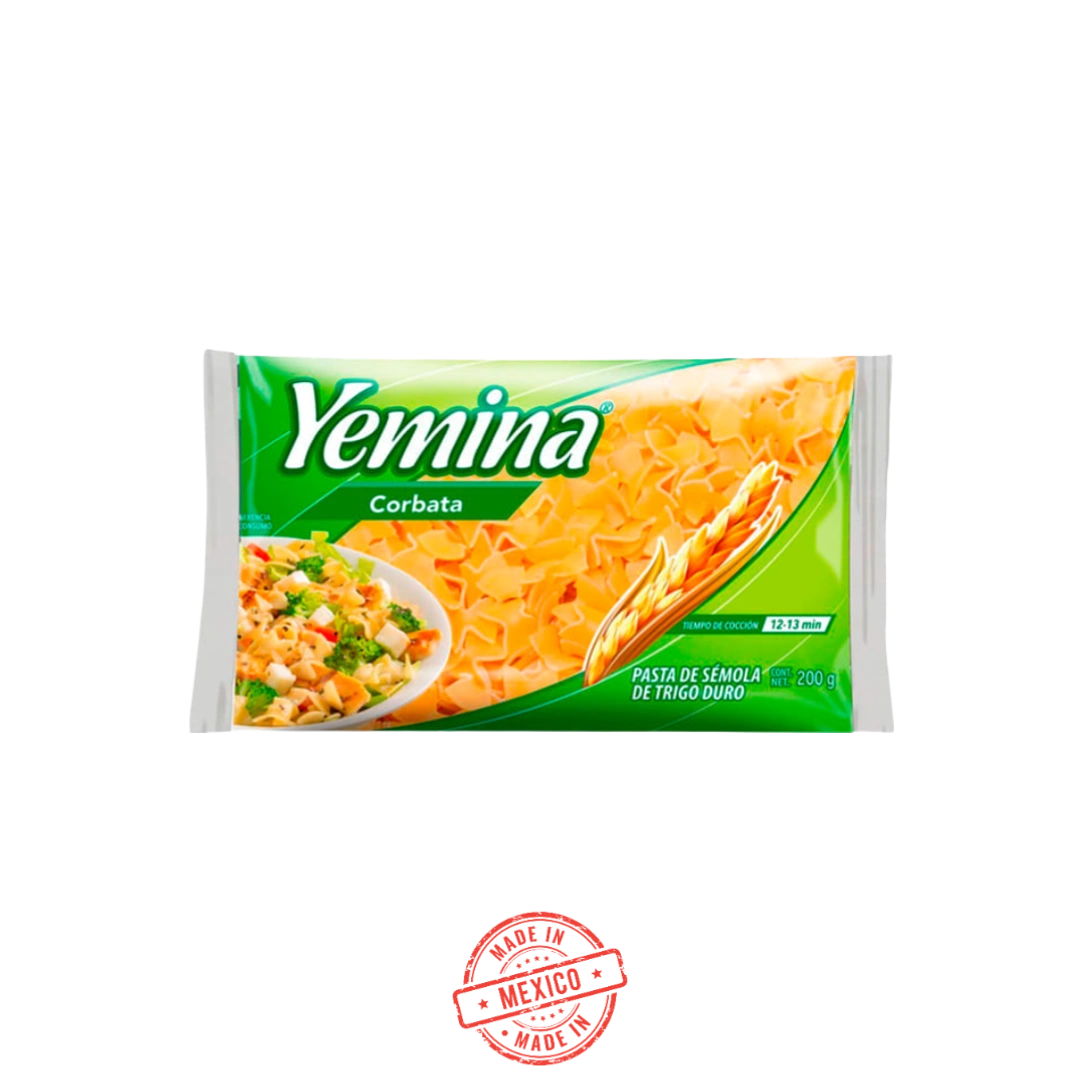 Pasta Corbata Yemina 200g